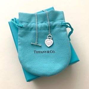 Tiffany& Co. toggle heart charm bracelet